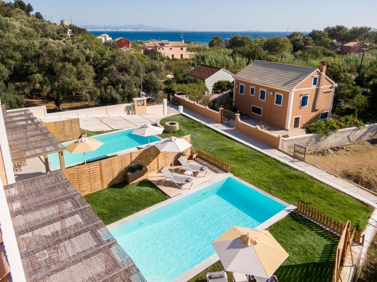 Reiki Villas Erikousa Ereikoussa Exterior foto